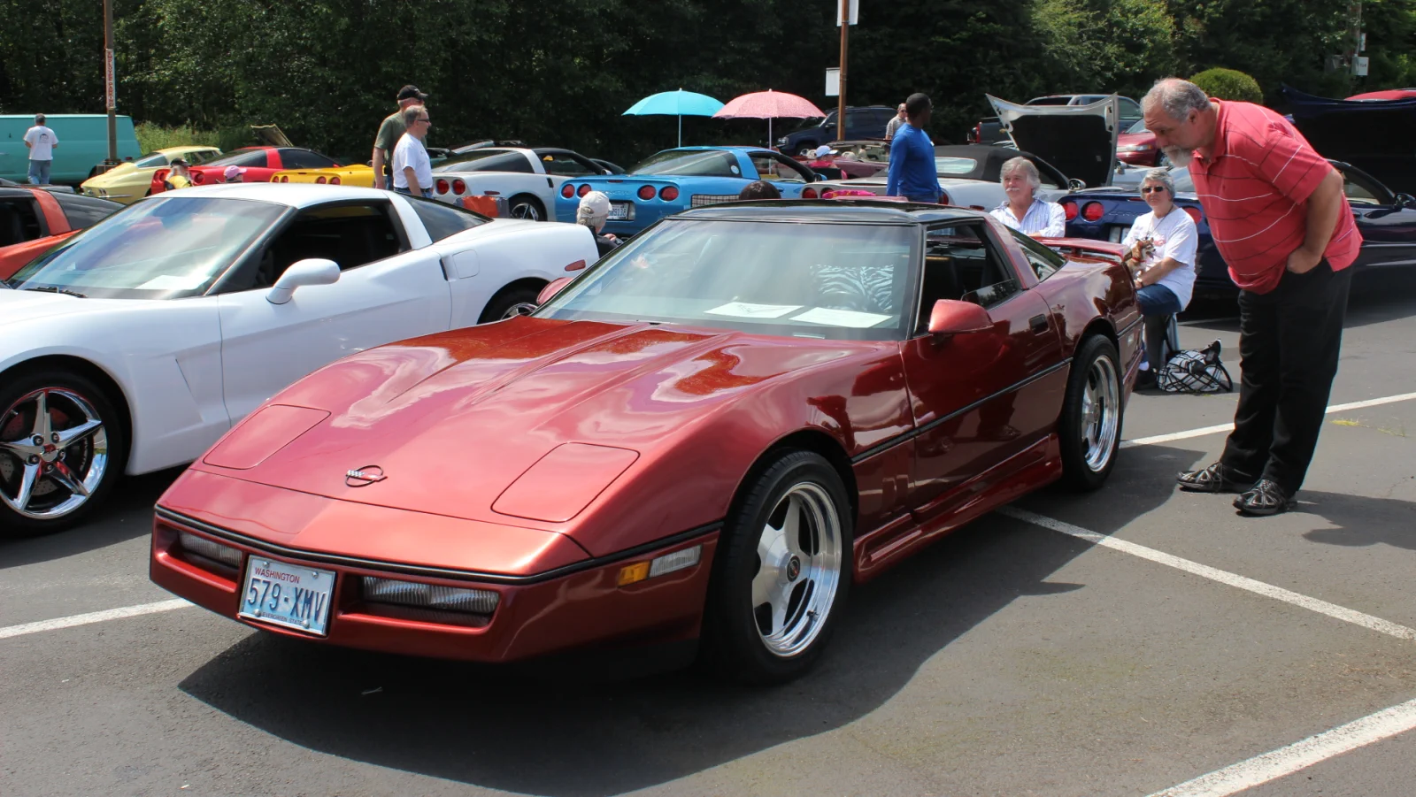 Click to Enlarge-Esc to Close Corvette Generations/C4/C4 1984 -1990 Red.webp